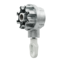 Geiger Kegelradgetriebe für Markisen 4,4:1 | 75,5 mm...