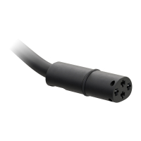 Geiger Anschlussleitung | schwarz | Länge 900 mm | Geiger Motorstecker / STAS3 Hirschmann Stecker