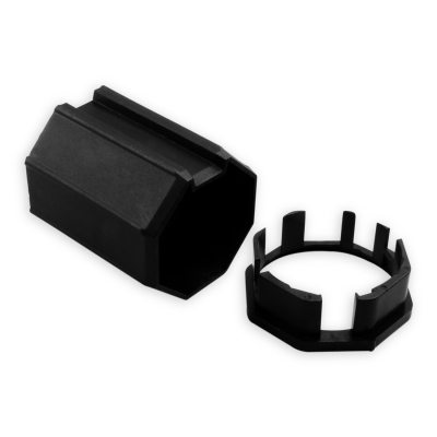 Adapter-Mitnehmer-Set für Achtkant-Stahlwelle SW 40.