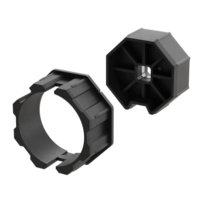 Adapter-Mitnehmer-Set für Achtkant-Stahlwelle SW 60.