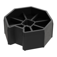 Rademacher Adapter-Mitnehmer für Achtkant-Stahlwelle SW 60 | für Rademacher SLDM/MLIM Antriebe