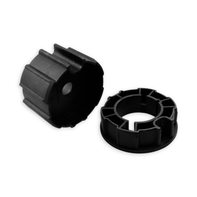 Adapter-Mitnehmer-Set für Nutrohr mit Flach-/Rundnut D 85 FR.