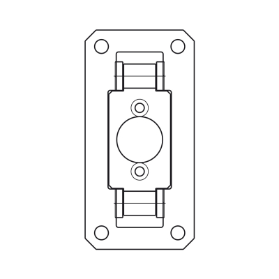 Universal-Antriebslager passend für Somfy-Antriebe der Baureihe 40.