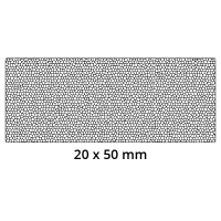 Muster - Moosgummidichtung MG136 | schwarz | ca. 10 cm