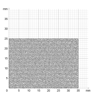 Zeichnung des Dichtungsprofils der Moosgummidichtung MG139.