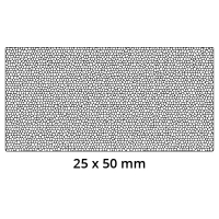 Muster - Moosgummidichtung MG142 | schwarz | ca. 10 cm