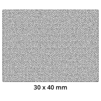 Muster - Moosgummidichtung MG145 | schwarz | ca. 10 cm