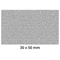 Muster - Moosgummidichtung MG147 | schwarz | ca. 10 cm