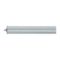 Verlängerungsstück Ø 60 mm | für SW 60 Achtkant-Stahlwelle | mit Kapsel | Länge 500 mm