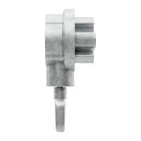 Geiger Markisengetriebe MKG 002 | 3:1 | blank | für 70 mm Nutrohr | Zinköse | mit Endanschlag