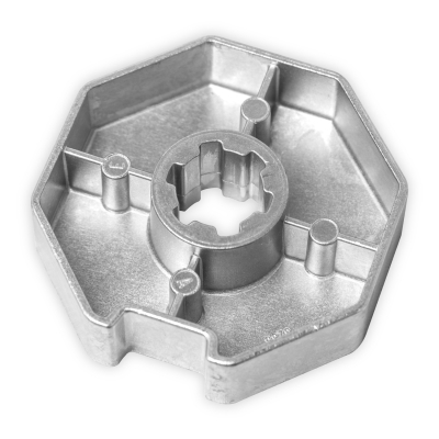 Adapter für Achtkantstahlwelle SW 70 für Selve Antriebe.