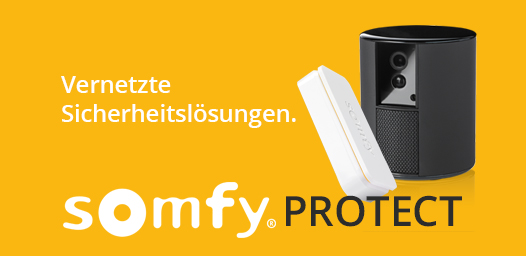Somfy PROTECT - Vernetzte Sicherheitslösungen