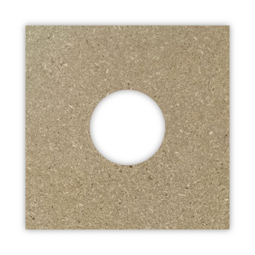 Spanplatte zur Verst&auml;rkung von Rasterdecken | 125 mm Loch | St&auml;rke 8mm