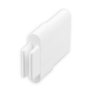 Endstabgleiter - Gleiter Endstab | 30 x 11 mm | weiß
