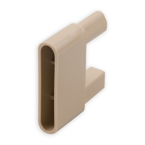 Endstabgleiter - Gleiter Endstab | 60 x 28,8 x 13,6 mm | beige