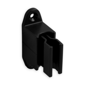 Kurbelhalter | verstellbar | für 12 - 17 mm Kurbeln | Kunststoff | schwarz