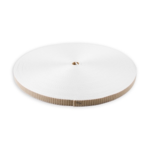 Mini Rolladengurt | Gurtbreite 14 mm | mit Schonkante | 50 m Rolle | beige