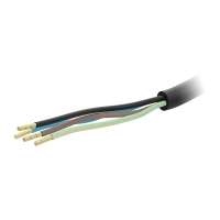 Anschluss-Kabel für LT-Rohrmotoren - Länge 1 m | steckbar | schwarz