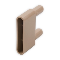 Endstabgleiter - Gleiter Endstab | 29 x 13,6 mm | beige