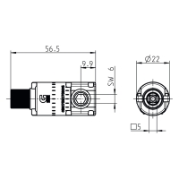 Technische Zeichnung Kegelradgetriebe 429F030