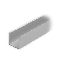 Maxi Aluminium-Führungsschiene | 20 x 19 x 20 mm |  silber eloxiert silber eloxiert