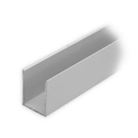 Maxi Aluminium-Führungsschiene | 25 x 19 x 25 mm | silber eloxiert