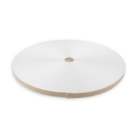 Mini Rolladengurt | Gurtbreite 12 mm | Gurtstärke 1,2 mm | antibakteriell | 50 m Rolle | beige Rollenware