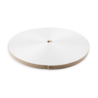 Mini Rolladengurt | Gurtbreite 14 mm | Gurtstärke 1,2 mm | mit Schonkante | 50 m Rolle | beige Rollenware