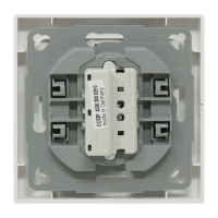 Schalter Centronic EasyControl EC62S | Unterputz | weiß