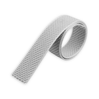 Spezial-Rolladengurt (PES) | Gurtbreite 22 mm | Gurtstärke 1,4 mm | Polyester | grau