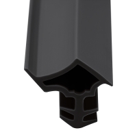 Stahlzargen-Dichtung SZ006 | schwarz | 5 lfm schwarz